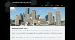 Desktop Screenshot of edindustrygroup.com